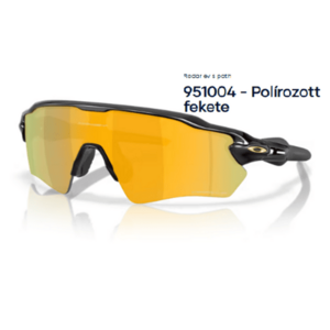 OAKLEY OO9510 - Radar ev s path 951004 - Polírozott fekete polarizált napszemüveg kép