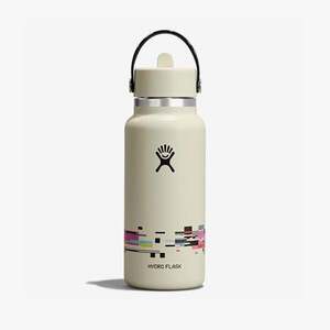 Hydro Flask 710 ml Wide Flex Straw Cap Glitch White 710 ml kép