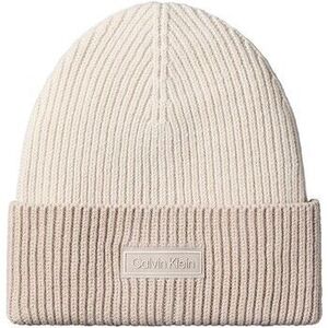 Sapkák Calvin Klein Jeans Patch Wool Chunky Rib Beanie kép