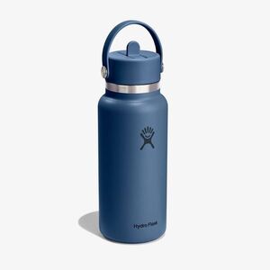 Palack Hydro Flask 950 ml Wide Flex Straw Cap Harbor Blue Universal kép