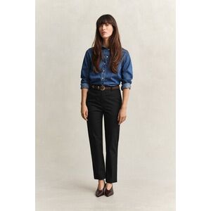 NADRÁG GANT SLIM SLACK BLACK kép