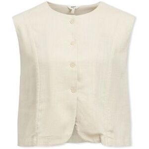 Blúzok Object Aya Vest - Sandshell kép