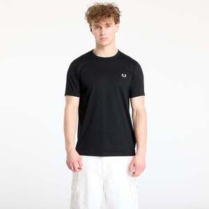 Póló FRED PERRY Ringer Tee Black L kép