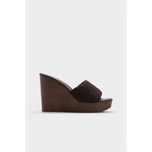 Platform Cipő Aldo Grounded Dark Brown kép