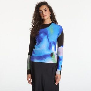 Pulóver Desigual Clouds Lacroix Pullover Blue M kép