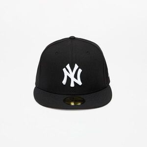 Cap New Era 59Fifty Mlb Basic Neyyan Black/ White Log 7 1/2 kép