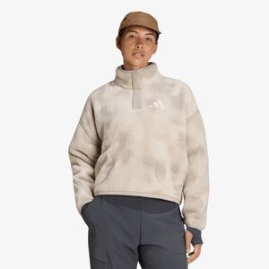 Sweatshirt adidas Terrex Multi High Pile Fleece Pullover Wonder Alumina/ Light Brown M kép