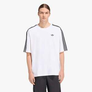 Póló adidas Adicolor 3-STRIPES Oversized T-Shirt White S kép