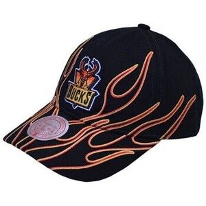 Baseball sapkák Mitchell And Ness Nba Milwaukee Bucks Flamez kép