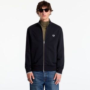 Sweatshirt FRED PERRY Zip Through Sweatshirt Black XL kép