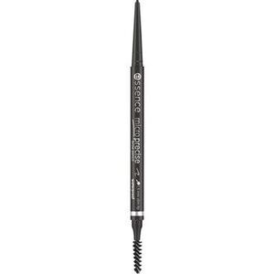 Szemöldök smink Essence Micro Precise Eyebrow Pencil - 08 Black Brown kép