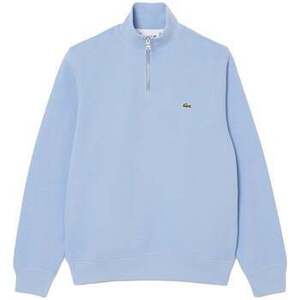 Pulóverek Lacoste Zip-Up High Neck Interlock Sweatshirt Light Blue kép