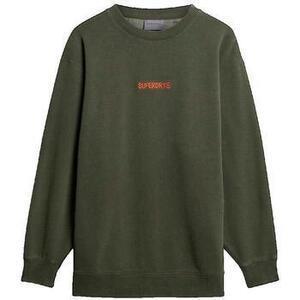 Pulóverek Superdry Sweatshirt Micro Logo Graphic coupe oversize kép