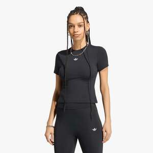 Póló adidas Essentials Polyester Short Sleeve T-SHIRT Black L kép