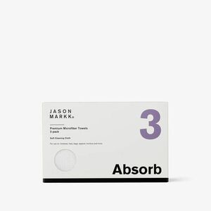 Cipők Jason Markk Premium Microfiber Towel 3 Pack White Universal kép