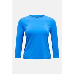 Póló Peak Performance W Repel Upf Ls Tee Crisp Air Blue/Blue Shadow kép