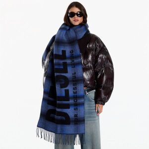 Sál Diesel S-Check Scarf Blue Universal kép