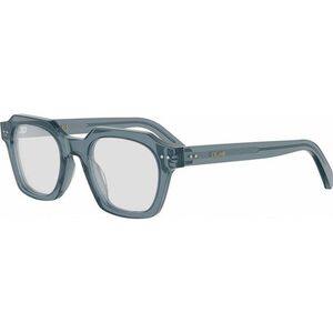Celine THIN 2 DOTS Thin Blue Geometric Eyeglasses ONE SIZE (49) Kék Női Dioptriás szemüvegek kép