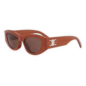 Celine Triomphe Orange Geometric Sunglasses ONE SIZE (55) Narancssárga Férfi Napszemüvegek kép