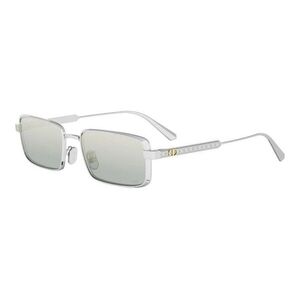 Dior DiorCannage S2U Silver Rectangular Sunglasses ONE SIZE (55) Ezüst Férfi Napszemüvegek kép
