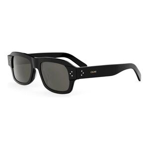 Celine 3 DOTS HD Black Rectangular Sunglasses ONE SIZE (53) Fekete Női Napszemüvegek kép