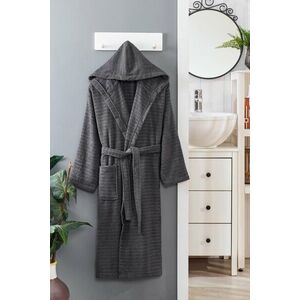 L'essential Maison Bathrobe Anthracite Doga - Anthracite kép