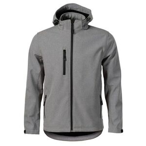 MALFINI Férfi softshell felső Performance - Sötétszürke melírozott | 2XL kép