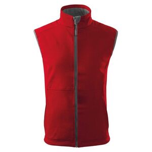 MALFINI Férfi softshell mellény Vision - Piros | S kép