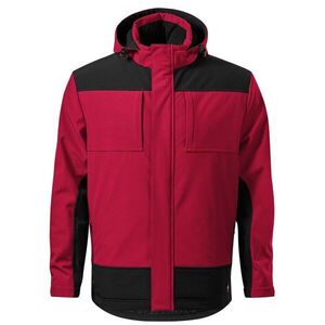MALFINI Férfi téli softshell dzseki Vertex - Marlboro piros | S kép