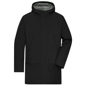Daiber Elegáns férfi téli parka kabát JN1176 - Fekete | 2XL kép